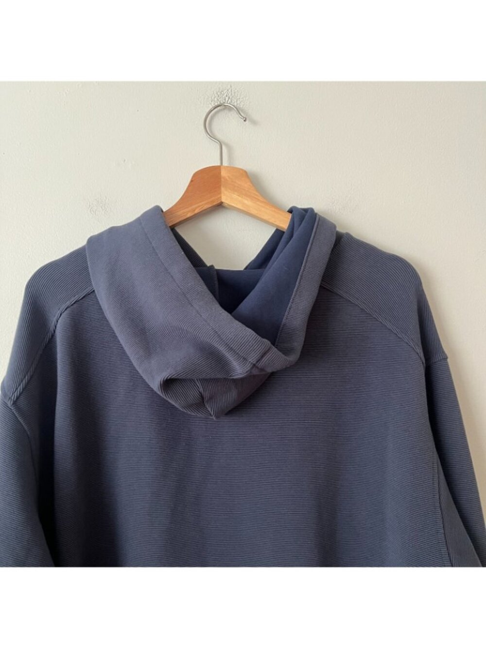 NWT CALIA by Carrie Underwood Ottoman Oversized Blue Hoodie Women's Plus Size 1X - Picture 11 of 11